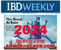Digital marketing product photo of Investors Business Daily Digital Edition - IBD Weekly 2024 Collection training program - investor learning resource