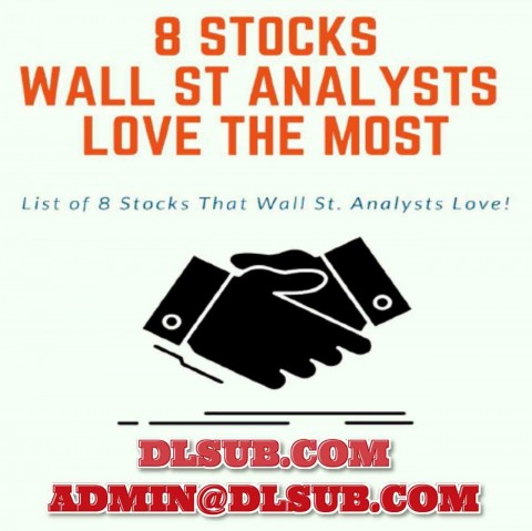 Product box image of 8 Stocks Wall Street Analysts Love the Most Complete Research Package online research report